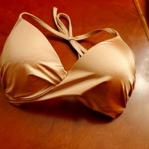 Shade & Shore Dream Bikini Top In Champagne Lined 34DD
